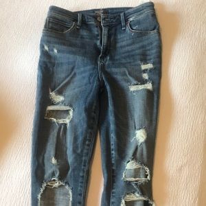 Abercrombie & Fitch High Rose Super Skinny Jeans